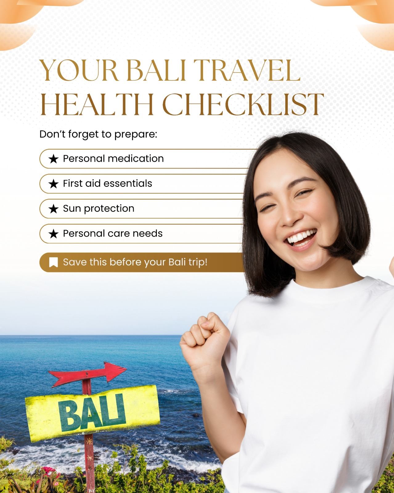 Your Bali travel health checklist